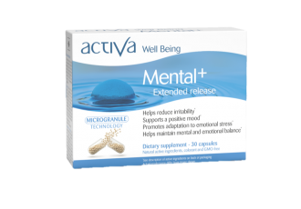 Activa Well-Being Mental+, 30 vege caps